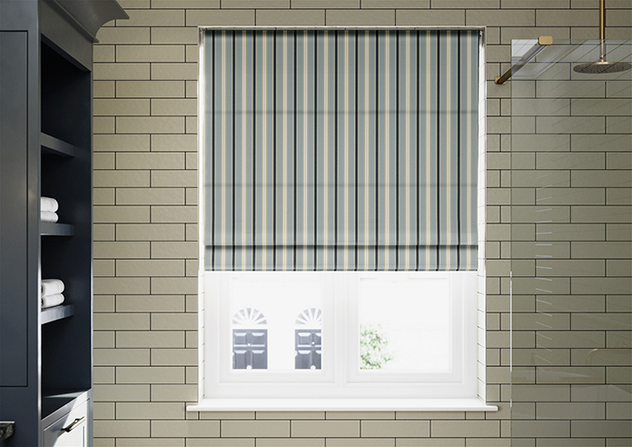 The British Stripe Co. Charles, Polzeath No.1 - Roman Blind - Image 3